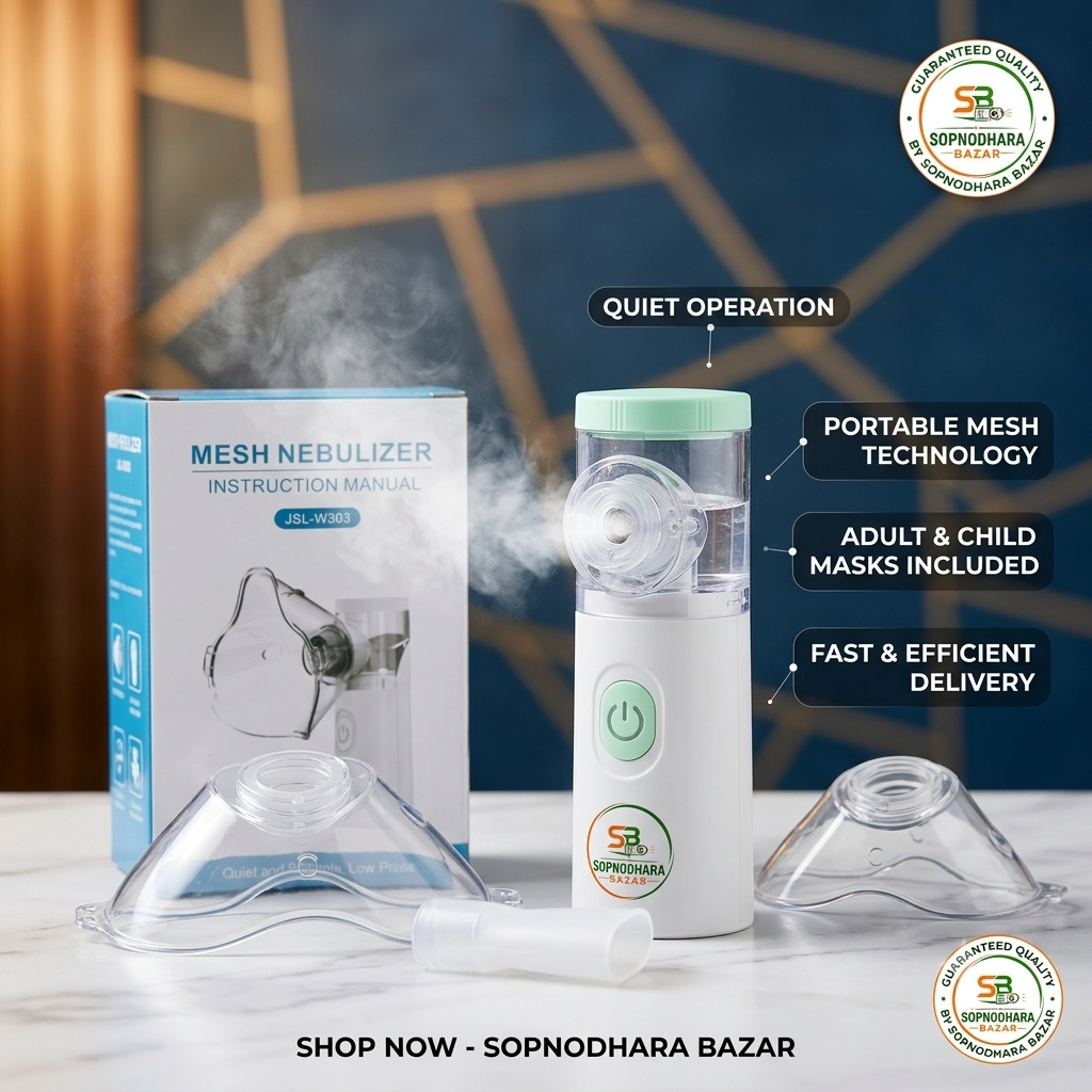 Portable Mesh Nebulizer Machine JSL-W303